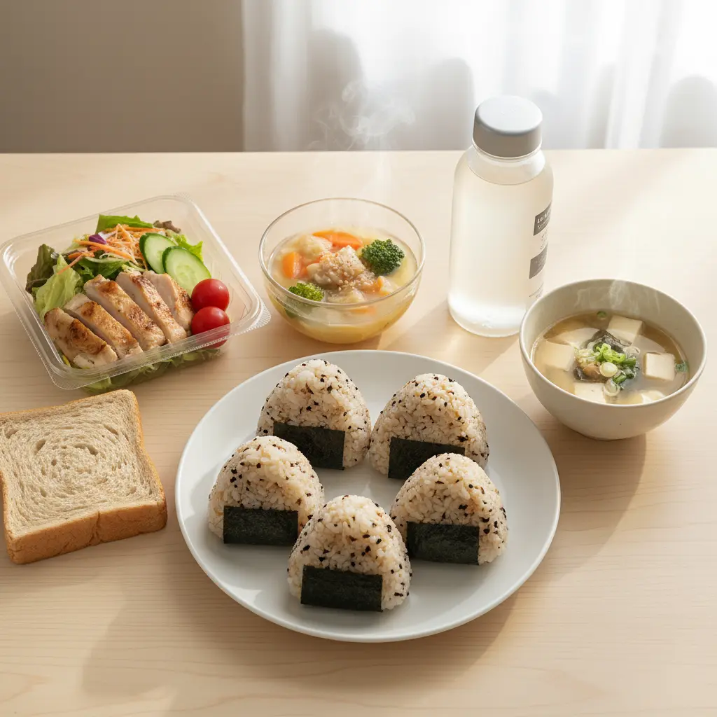 コンビニで手軽に選べるダイエット朝ごはん