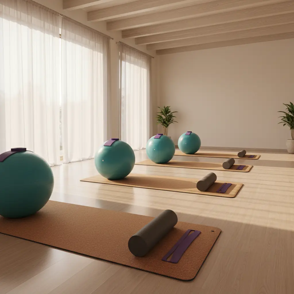 マットピラティスを効果的にする補助アイテムの使い方