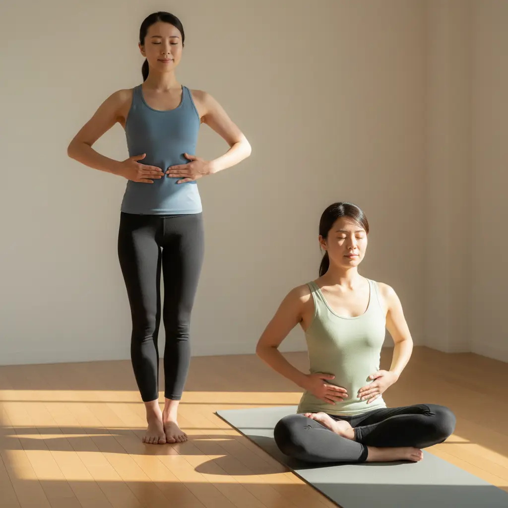 ピラティスとヨガの呼吸法・動き方の違いを理解する