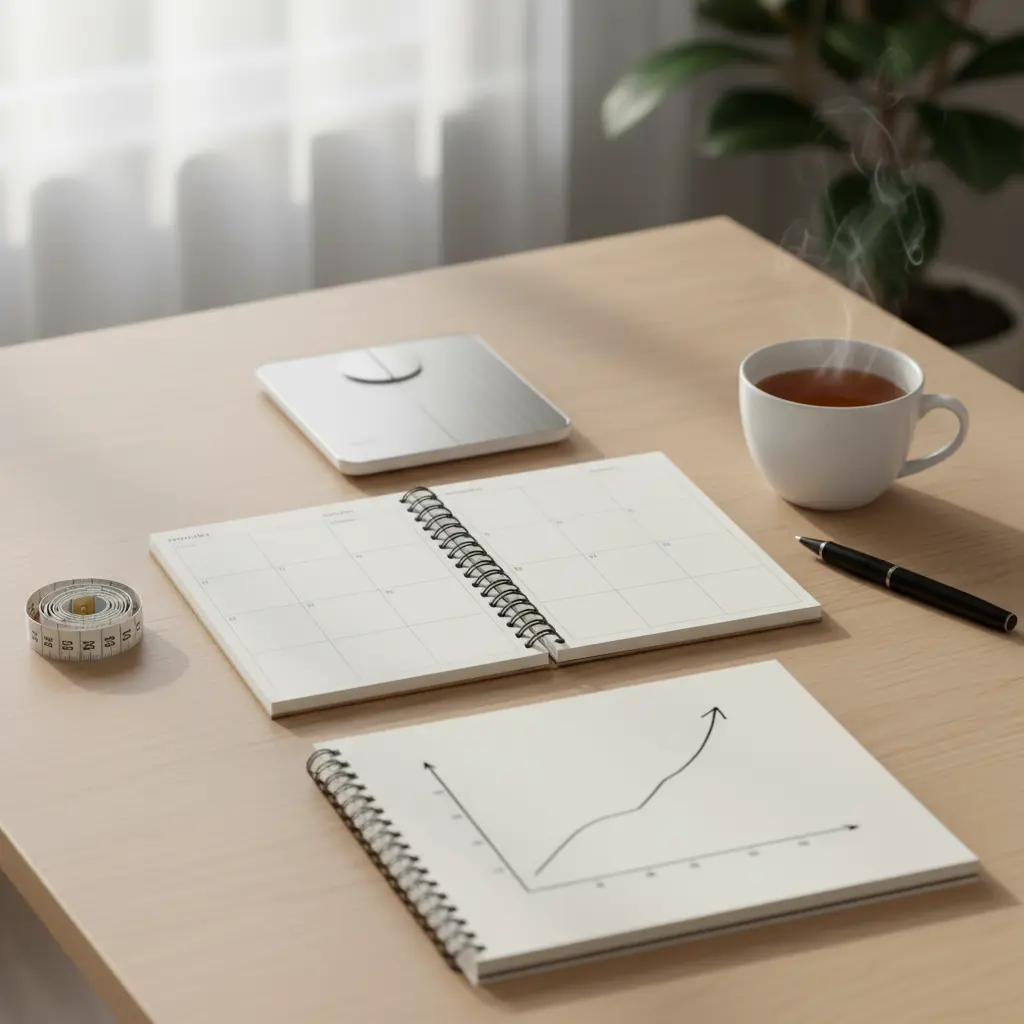 現実的な減量目標とリバウンドしない40代女性の計画術