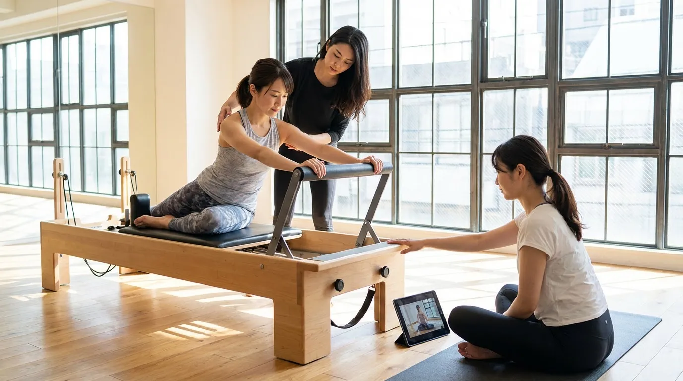 ピラティスを学ぶ4つの主要手段と活用方法