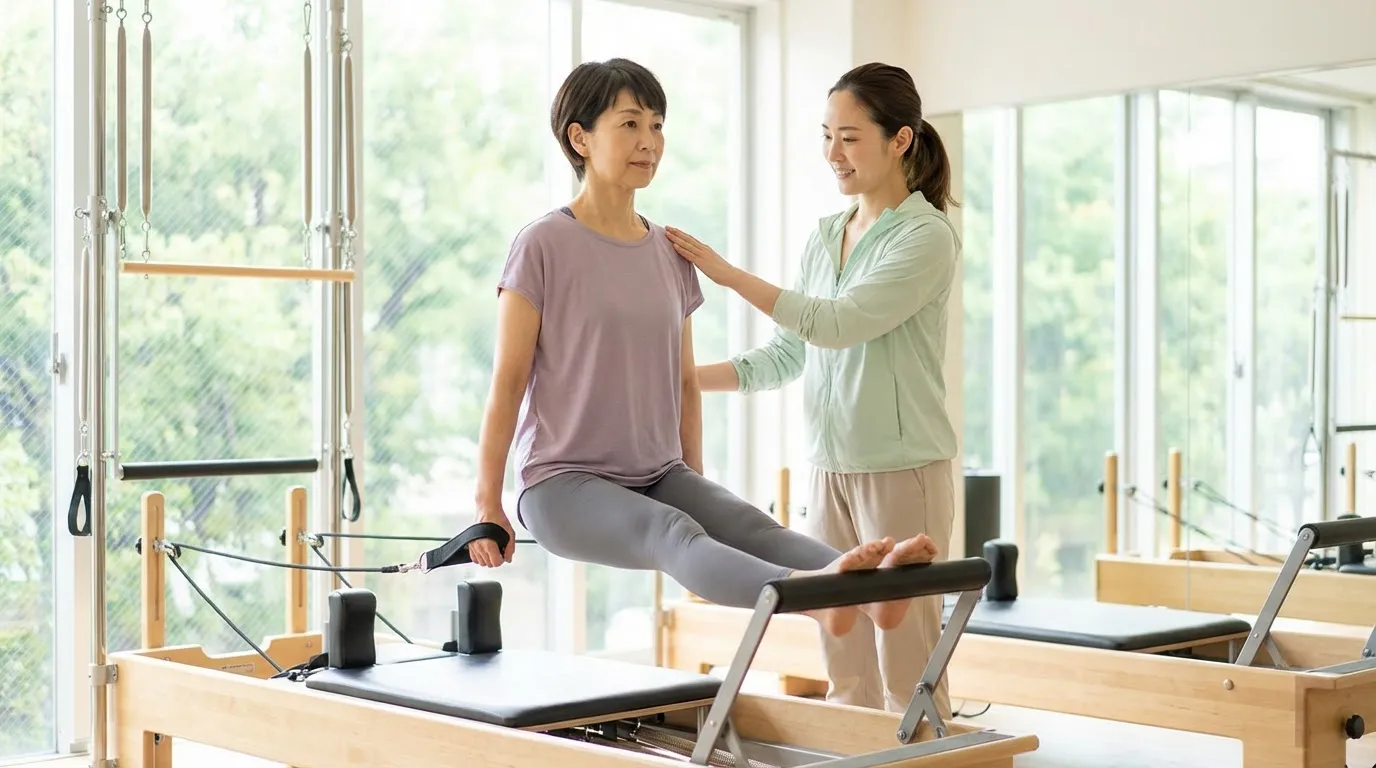 50代に最適なピラティスの種類とレッスン選び方
