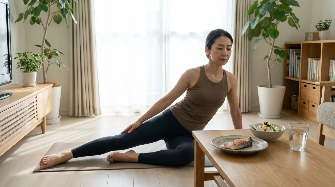 40代ピラティス効果を最大化する食事と生活習慣