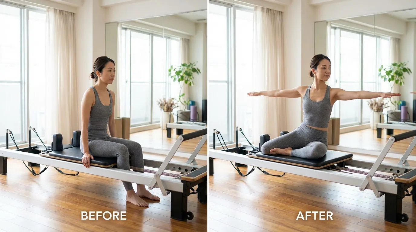 ピラティスのビフォーアフター効果が出るまでの回数・期間目安