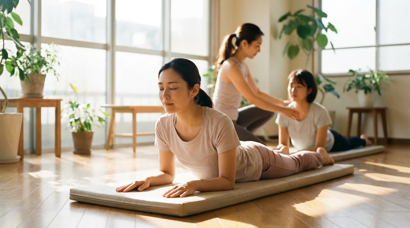 ピラティスで眠くなる人と眠くならない人の違い