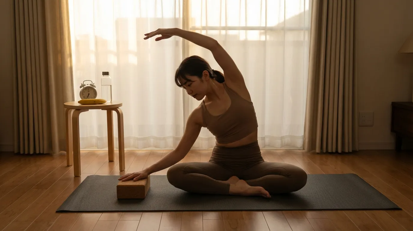 ピラティス前後のタイミング・食事・睡眠管理で眠気を防ぐ